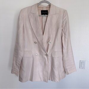 Massimo Dutti Blazer Pink/Beige EUR40